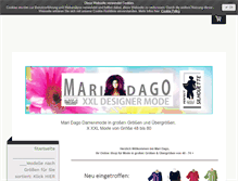 Tablet Screenshot of mari-dago.de